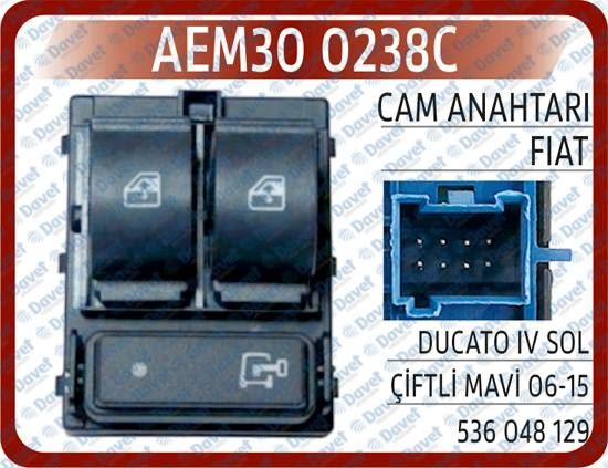 HELLUX PRA.700123 Cam Anahtari. Sol Mavi. 8 Fişli Ducato Iv